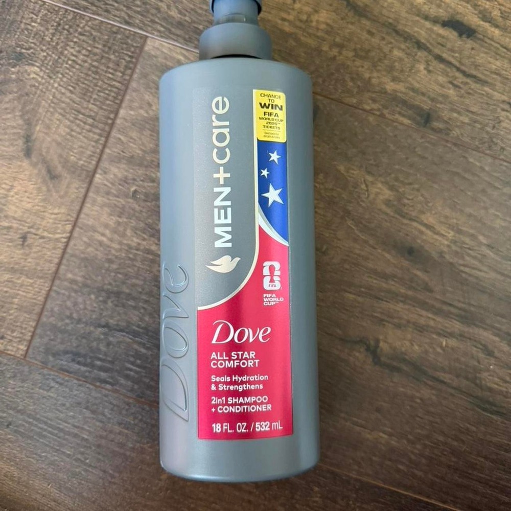 Dove Men+Care All Star Comfort 2in1 Shampoo + Conditioner 18 fl oz Pump Bottle